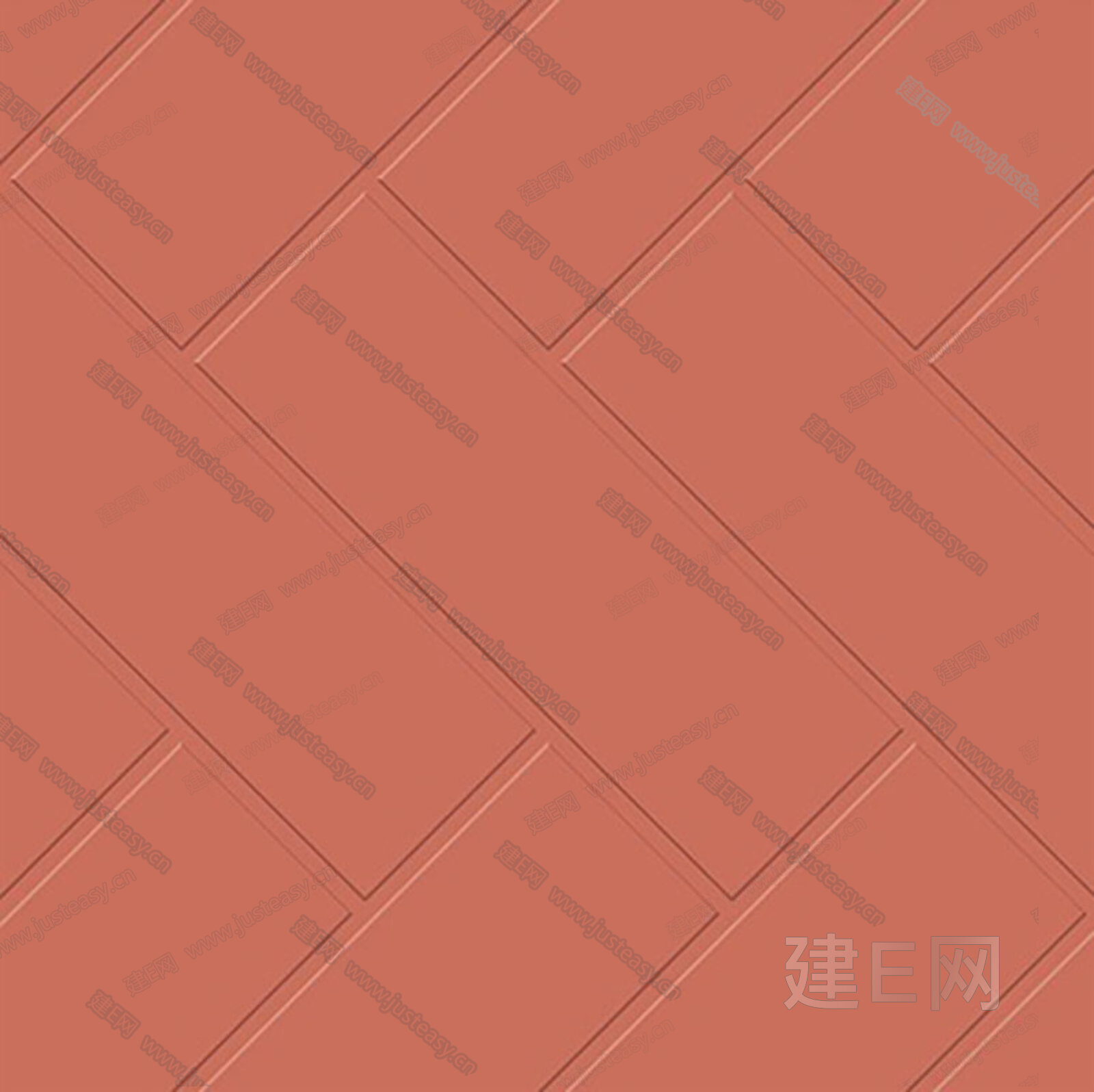 埃拉莫萨红色瓷砖3d贴图下载[ID:112217789]_建E室内设计网