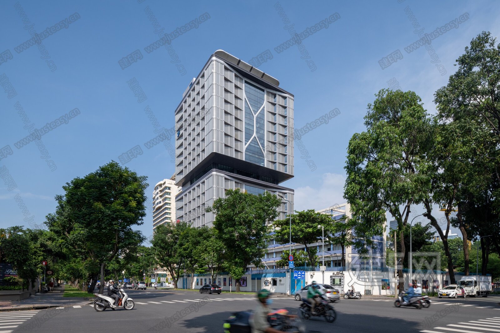 白天街景窗外景贴图3d贴图下载[ID:110319772]_建e贴图