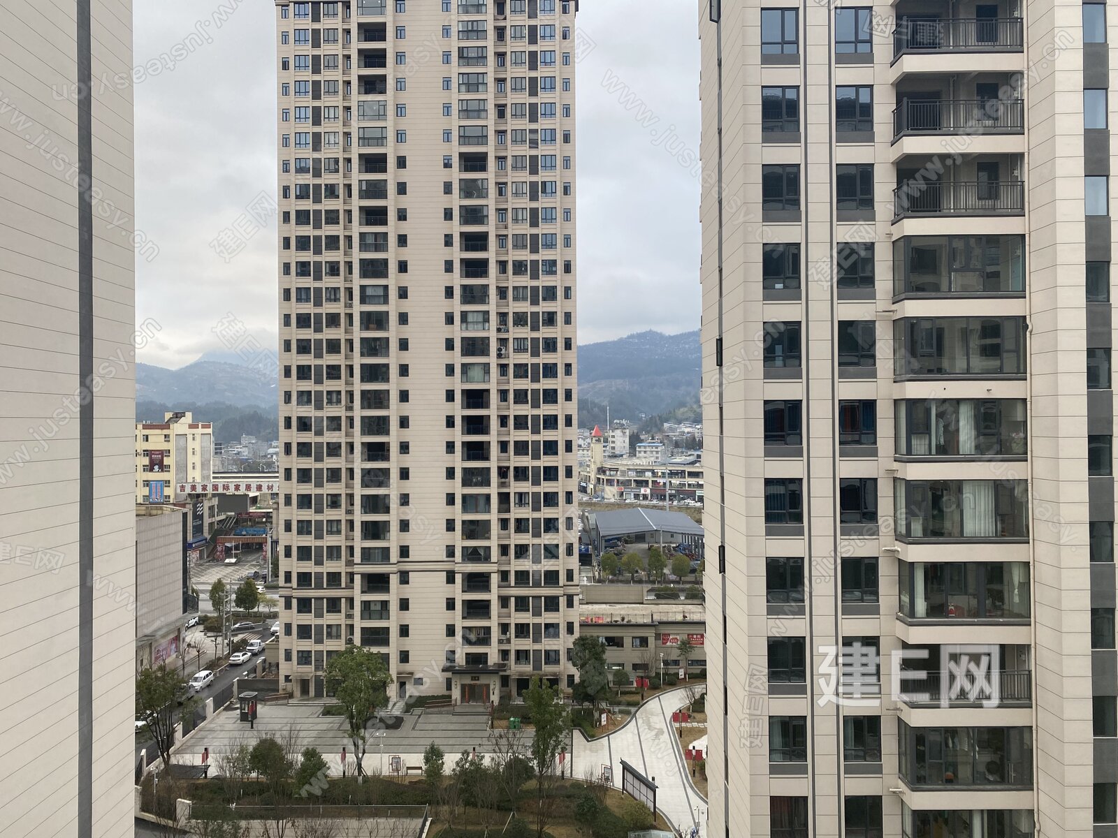 小区外景3d贴图下载[ID:105994774]_建e贴图