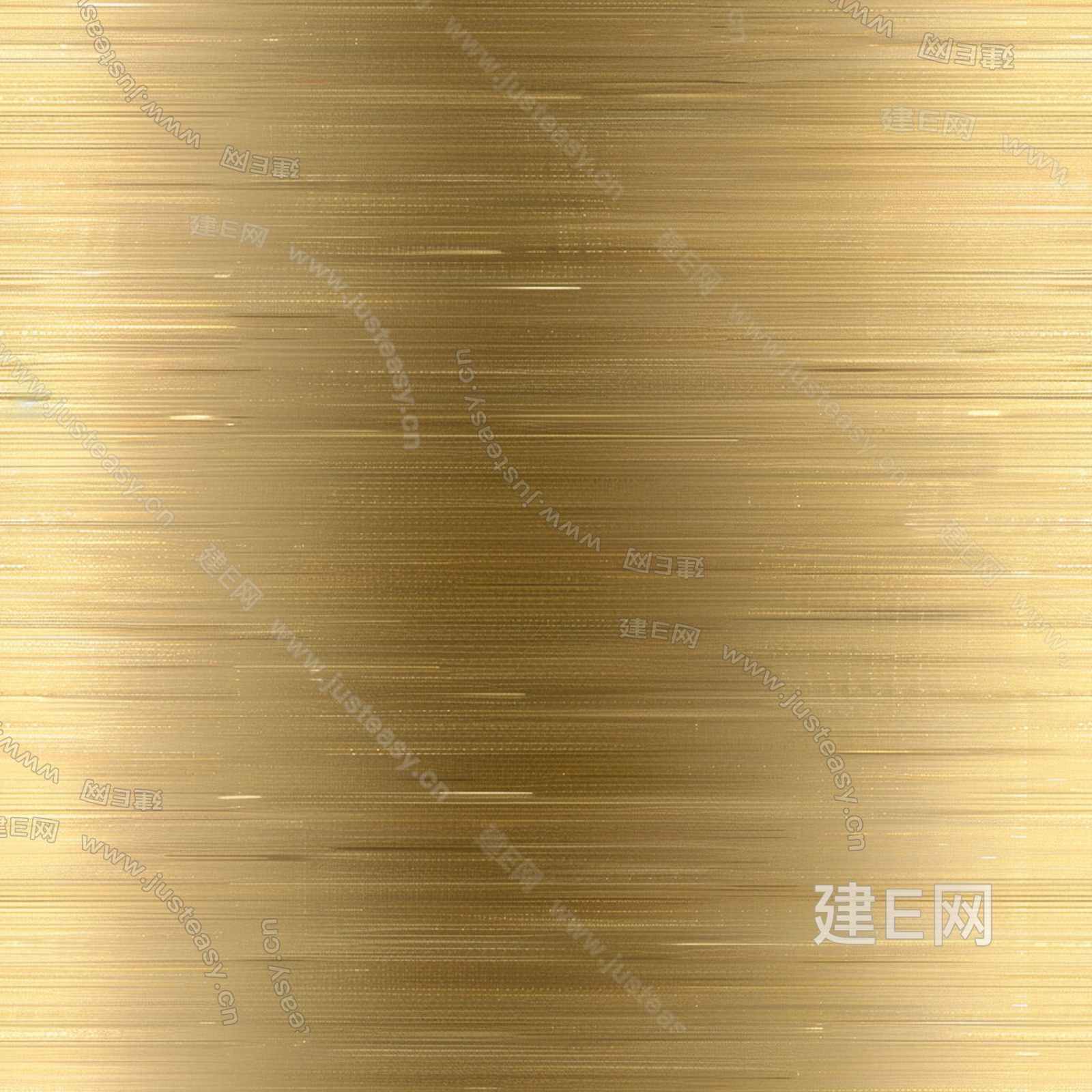 无缝金色拉丝不锈钢金属3d贴图下载[ID:107568629]_建e贴图