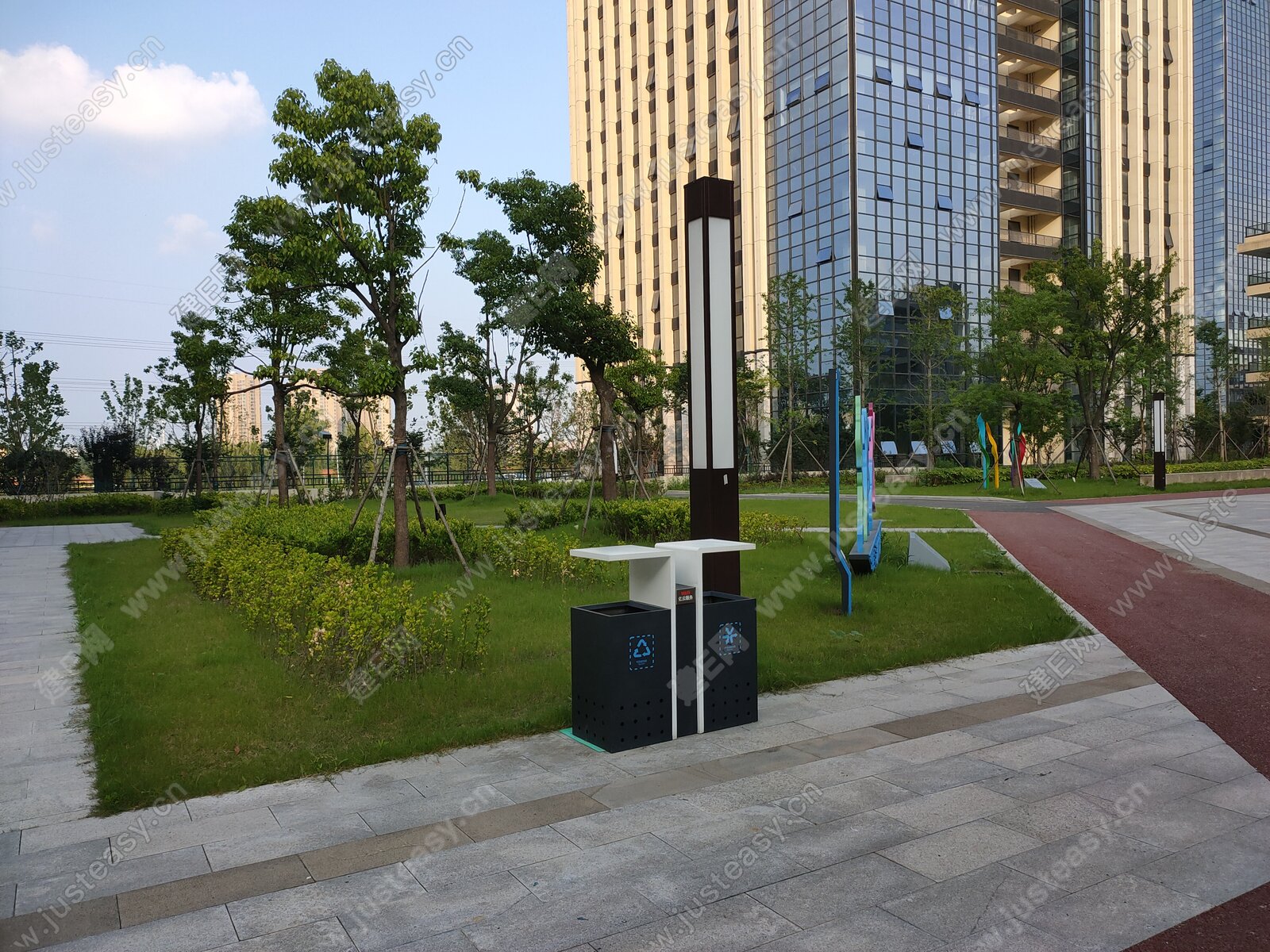 小区外景3d贴图下载[ID:114122152]_建E室内设计网