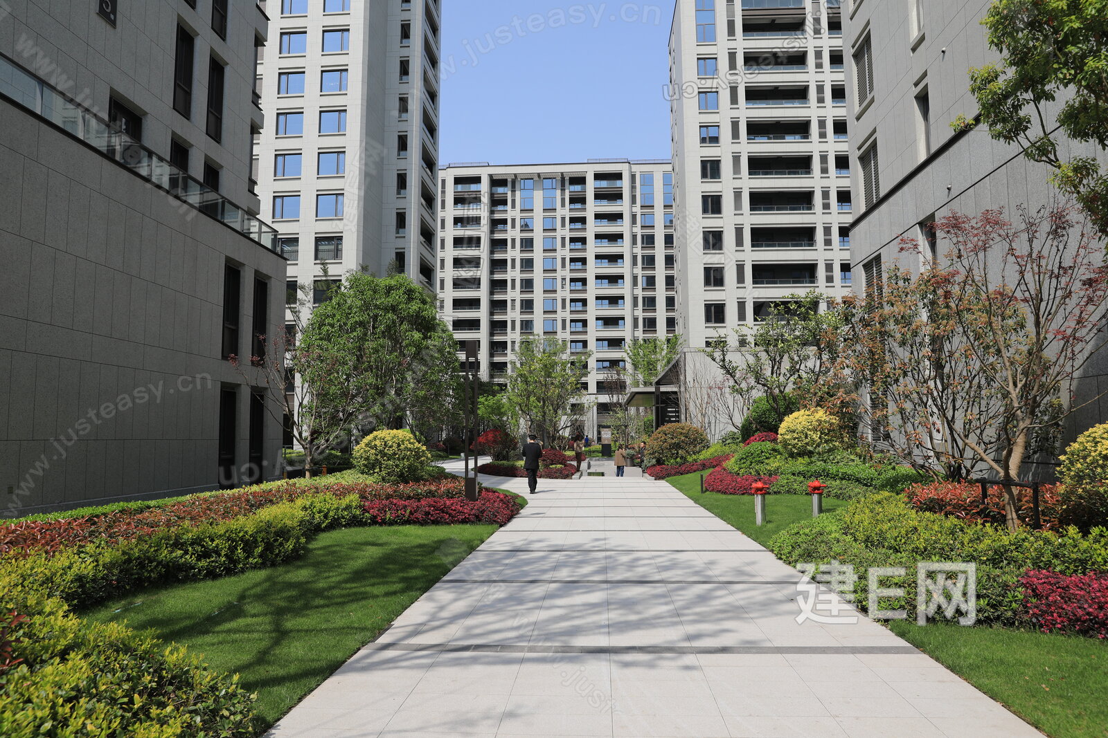 小区外景3d贴图下载[ID:110714223]_建e贴图