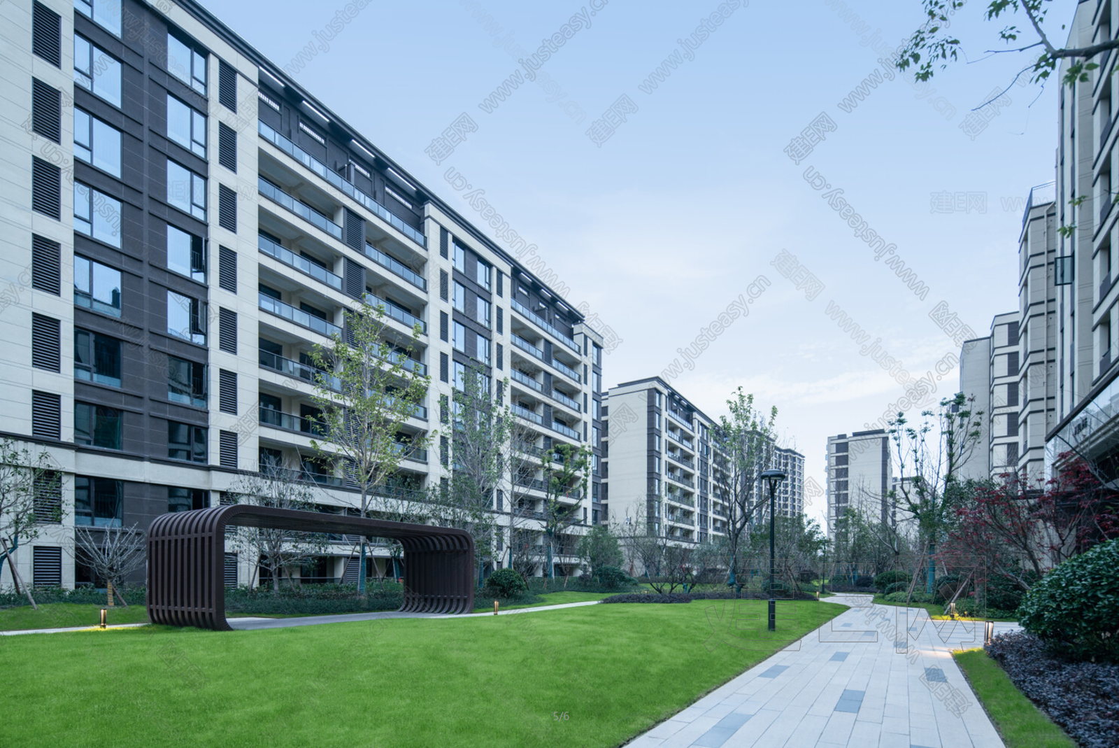 小区外景3d贴图下载[ID:110714350]_建e贴图