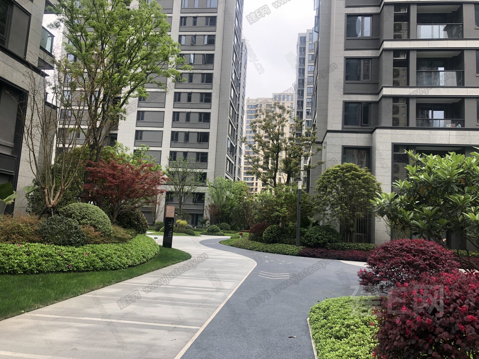 小区外景3d贴图下载[ID:110714243]_建E室内设计网