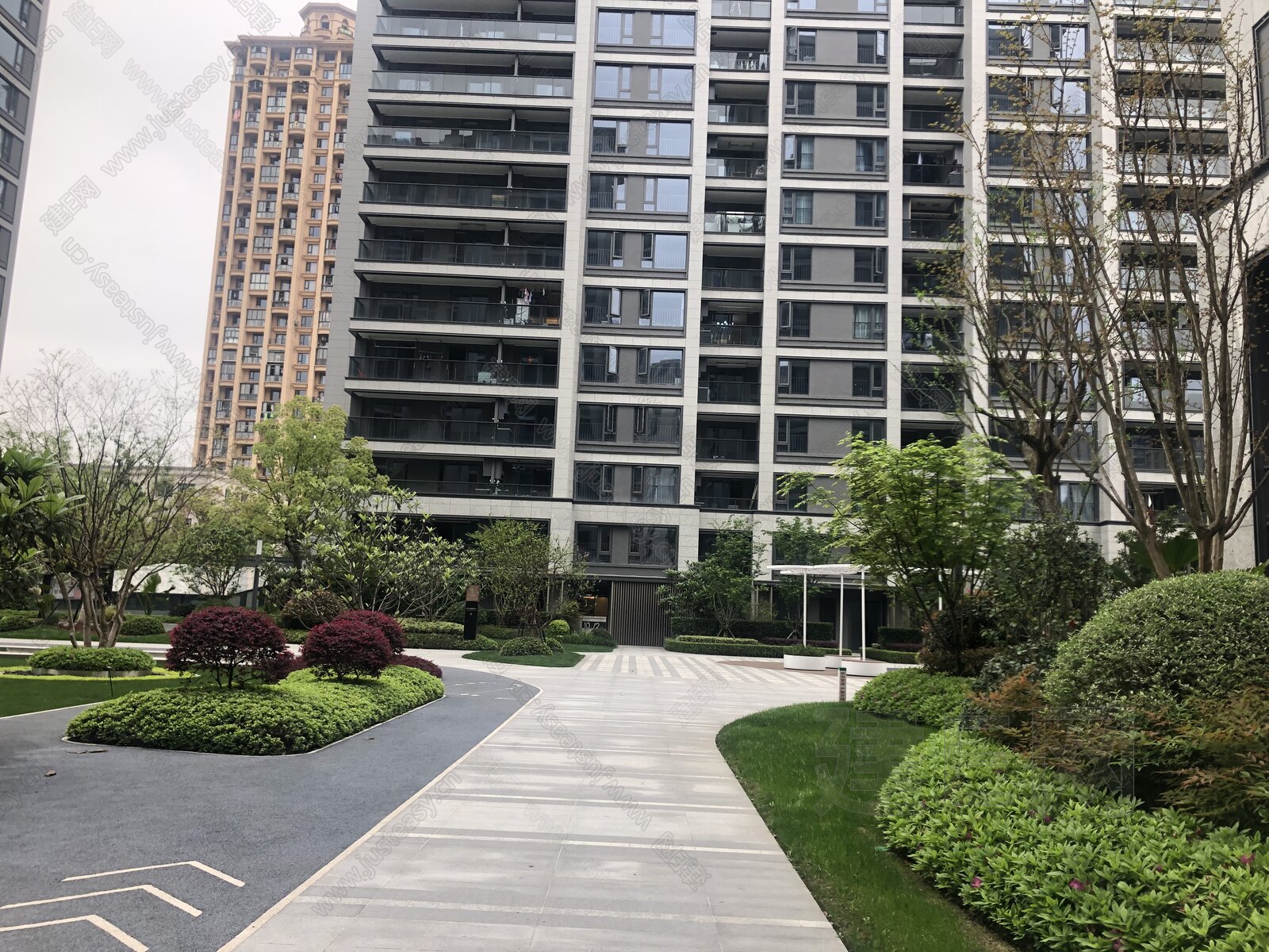 小区外景3d贴图下载[ID:110714162]_建E室内设计网