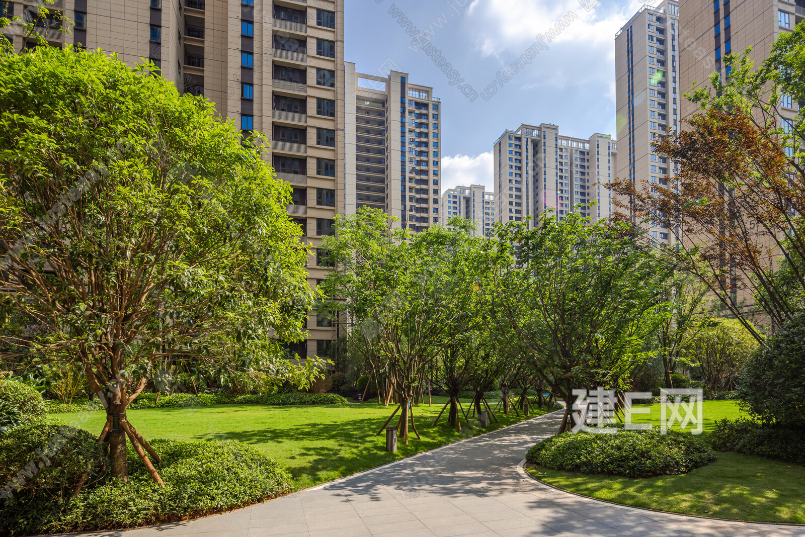 小区外景3d贴图下载[ID:110714228]_建e贴图
