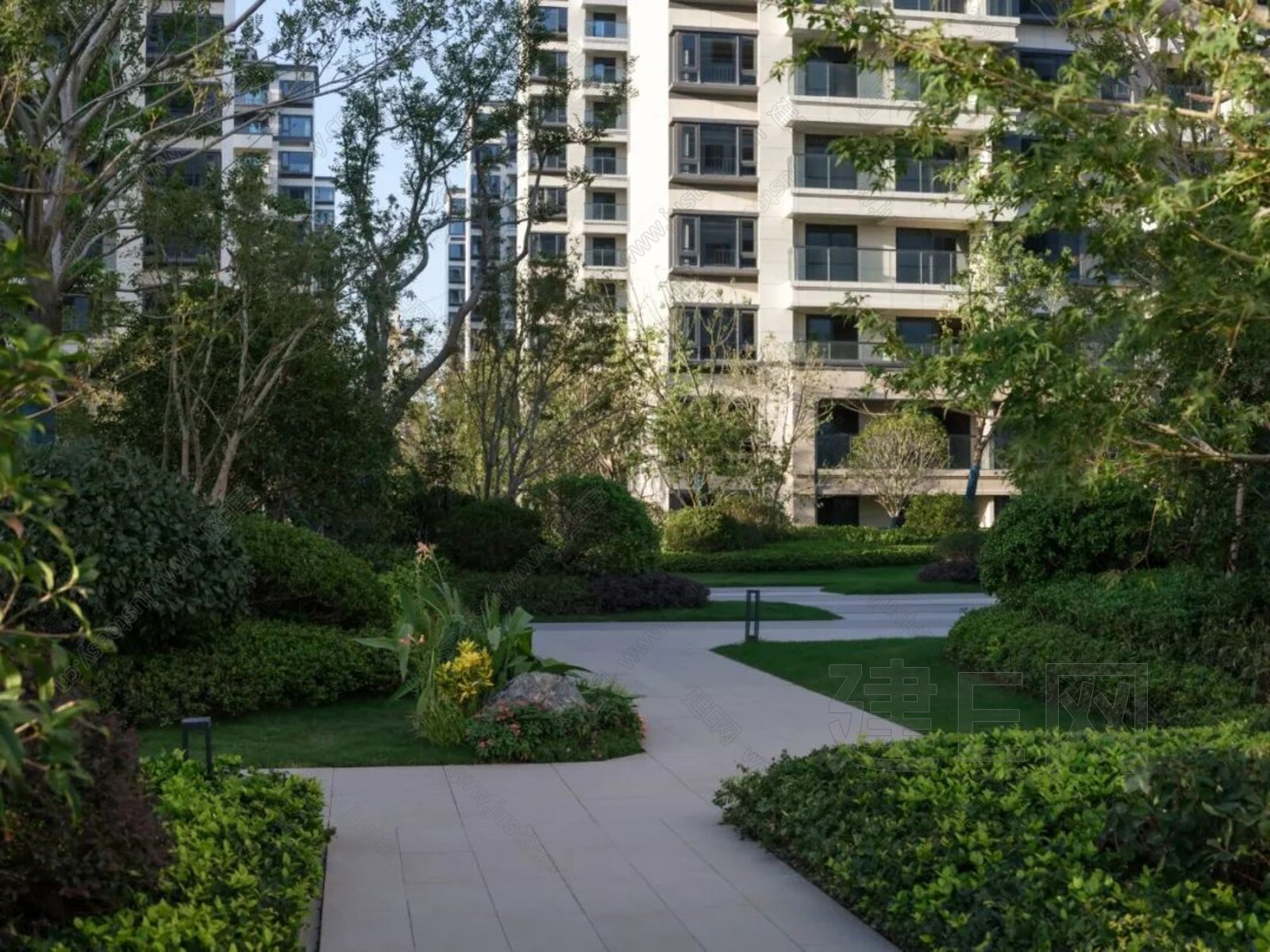 小区外景3d贴图下载[ID:110714230]_建E室内设计网