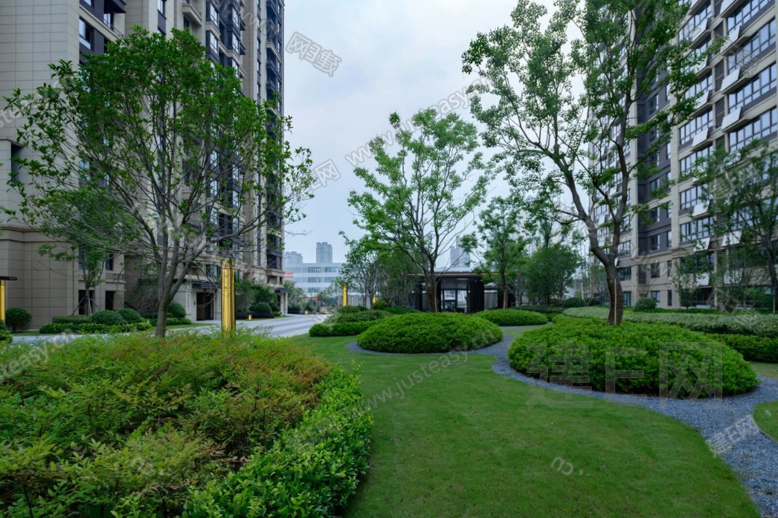 小区外景3d贴图下载[ID:110648713]_建E室内设计网