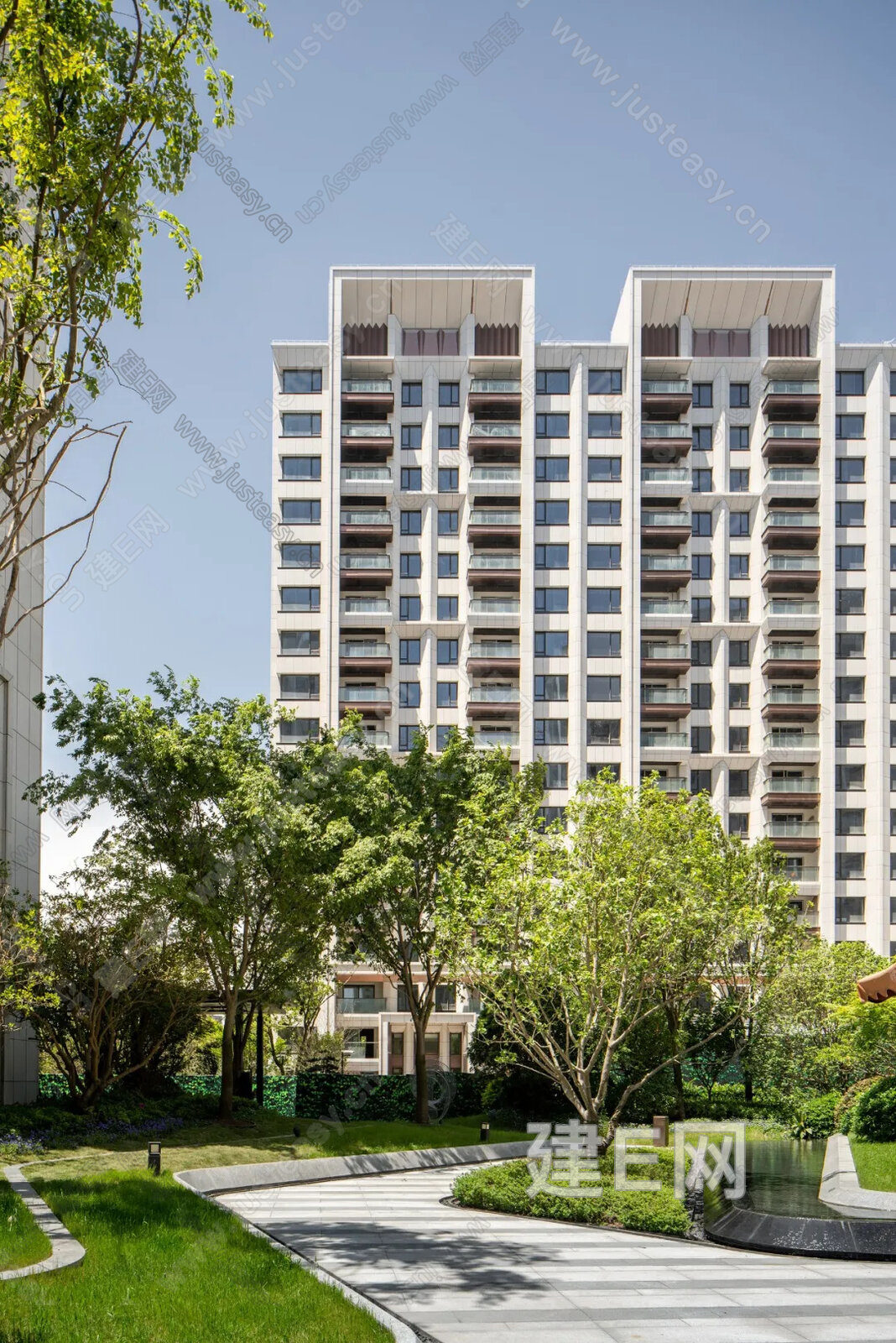 小区外景3d贴图下载[ID:110648589]_建e贴图