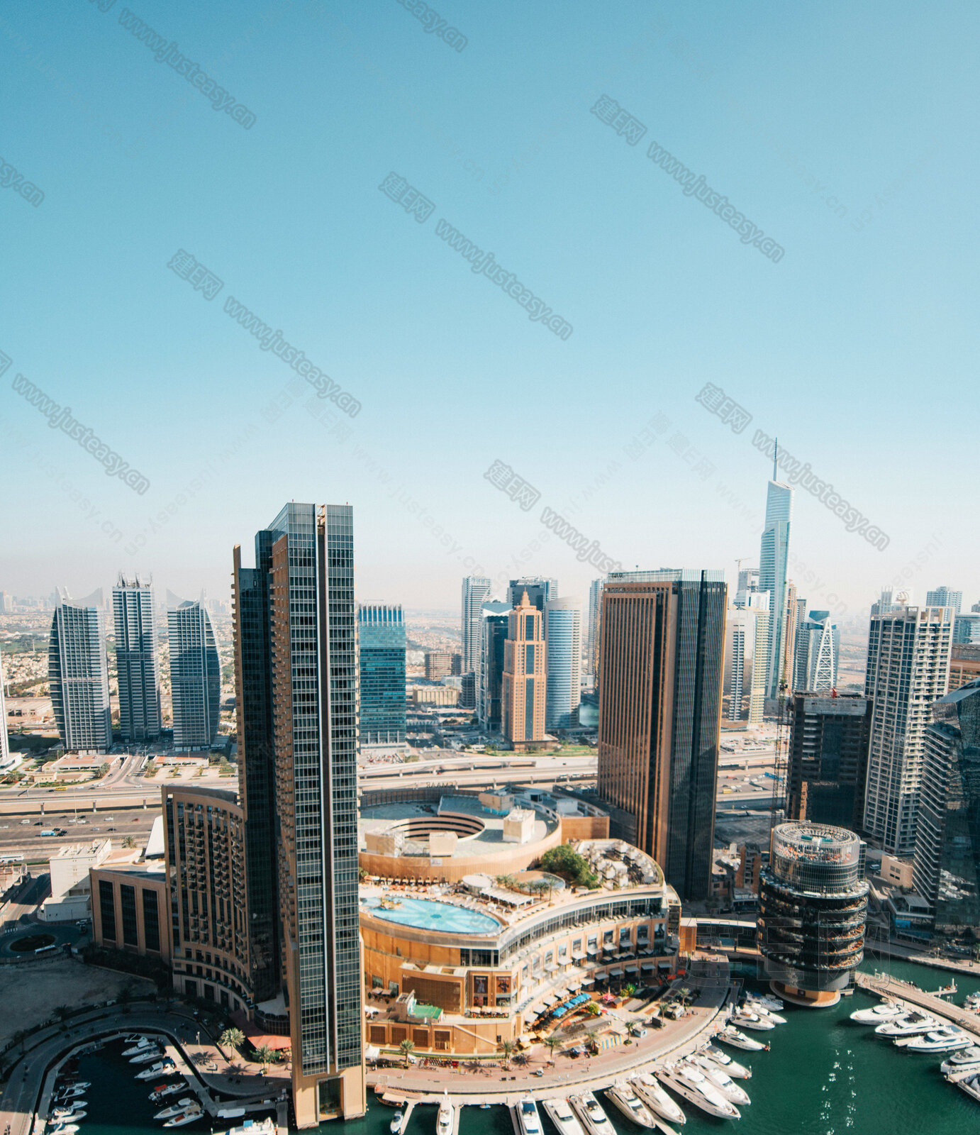 白天城市外景3d贴图下载[ID:114056222]_建e贴图