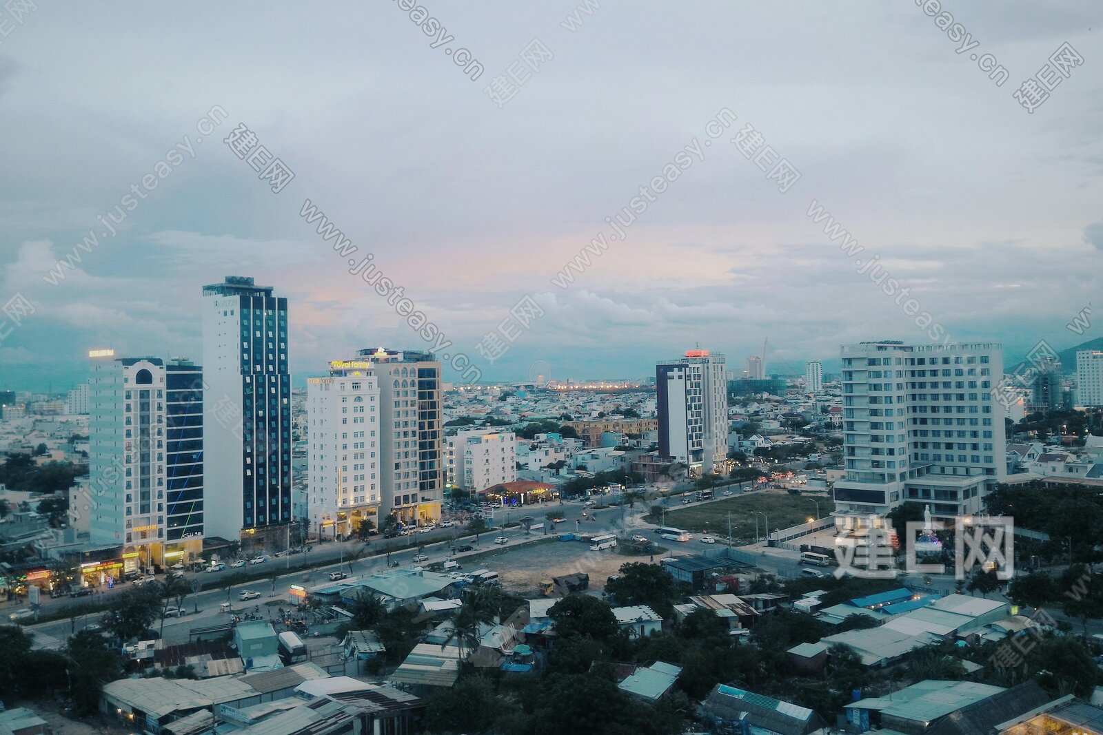 白天城市外景3d贴图下载[ID:109730820]_建e贴图