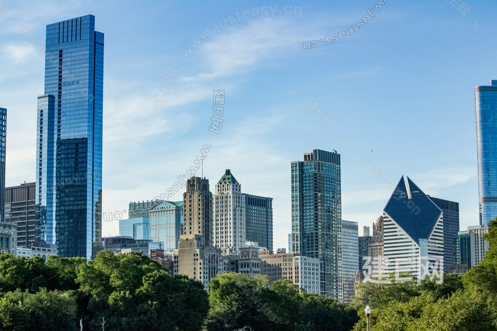 白天城市外景3d贴图下载[ID:109730886]_建e贴图