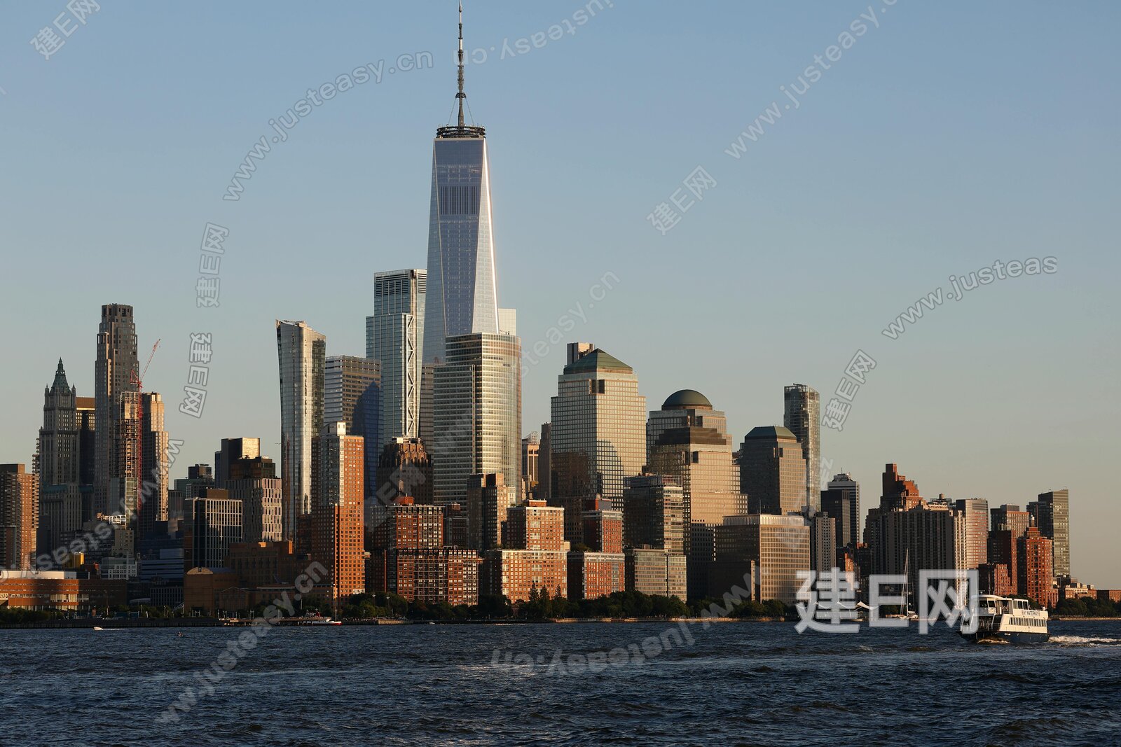 白天城市外景3d贴图下载[ID:110451897]_建e贴图