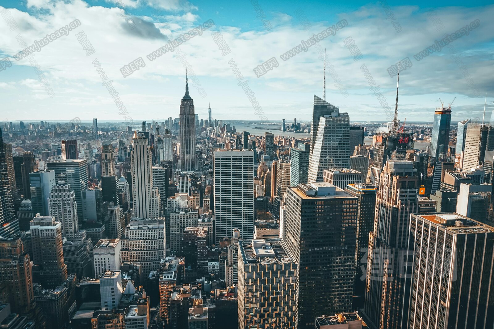 白天城市外景3d贴图下载[ID:110451929]_建e贴图