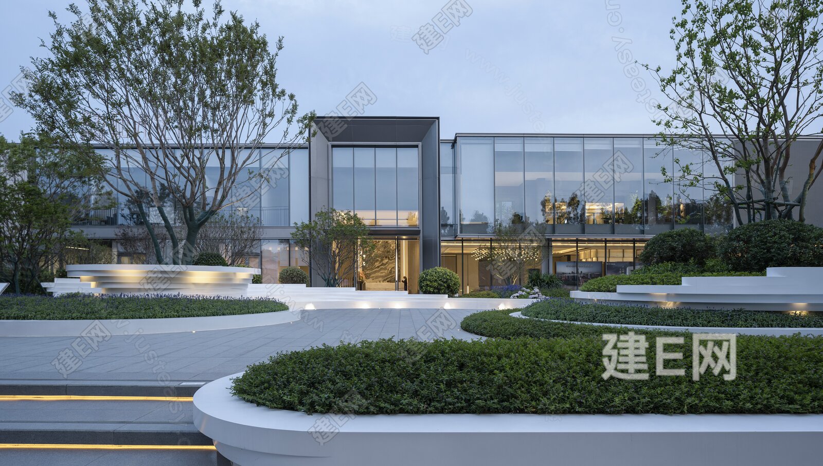 小区外景3d贴图下载[ID:110714041]_建e贴图