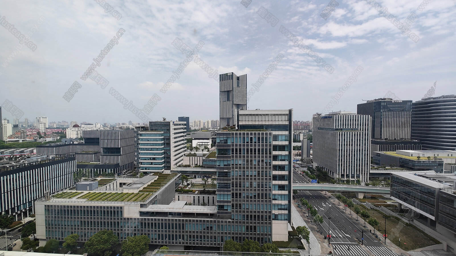 白天城市外景3d贴图下载[ID:108486562]_建e贴图