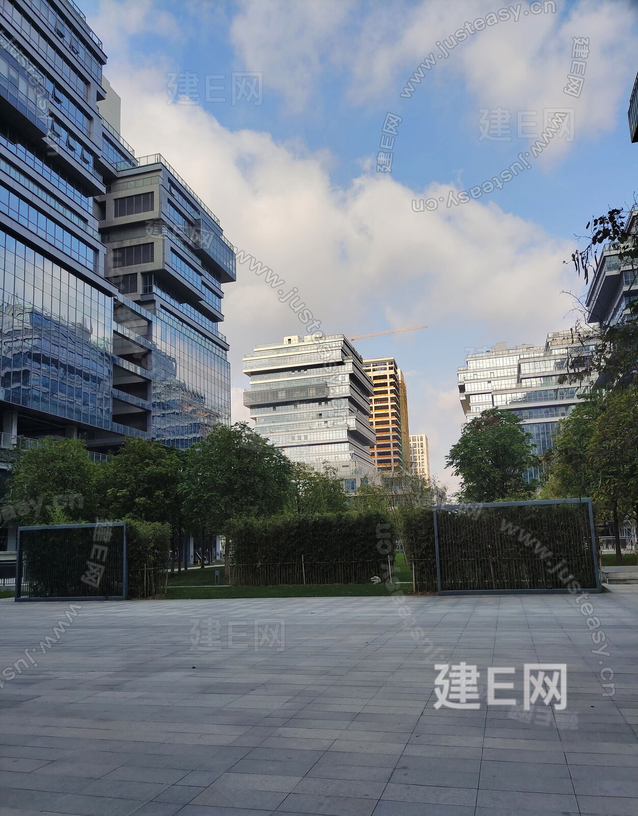 白天小区外景3d贴图下载[ID:115629847]_建e贴图