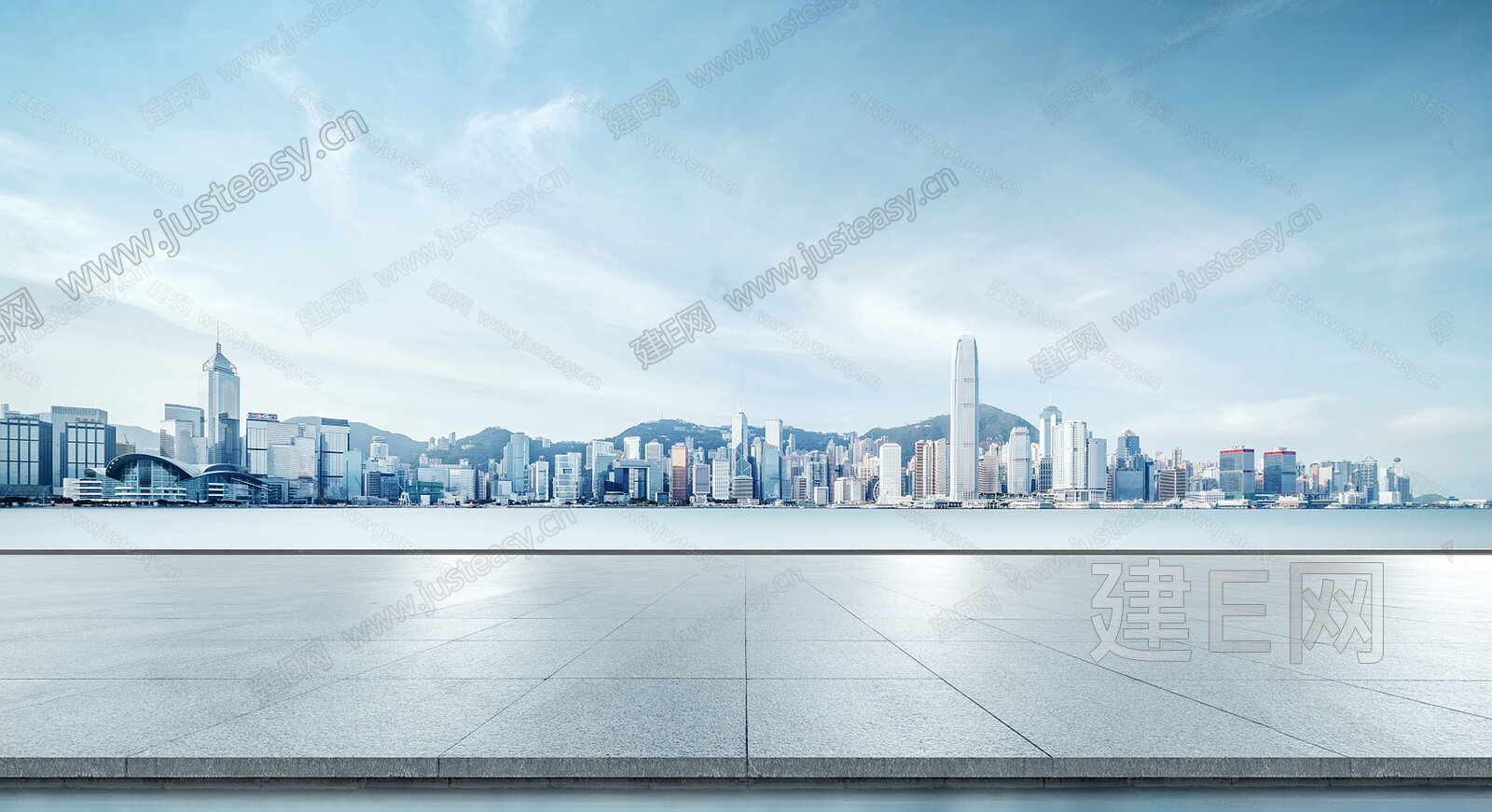 白天城市外景3d贴图下载[ID:115826573]_建e贴图
