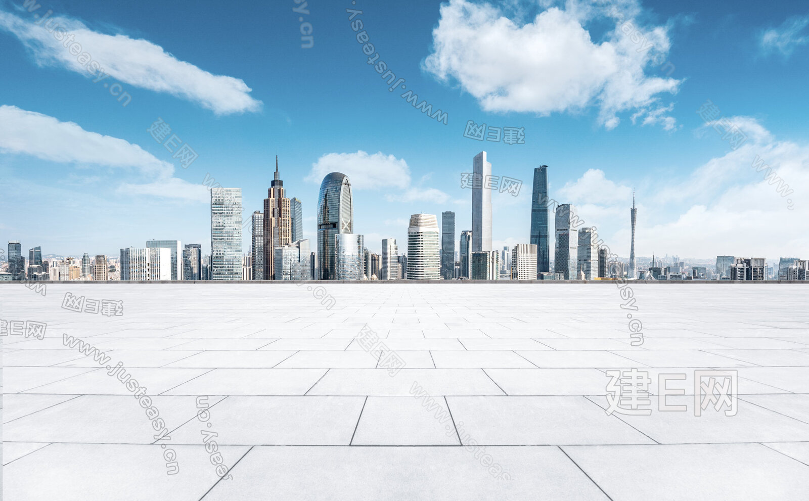 白天城市外景3d贴图下载[ID:115826493]_建e贴图