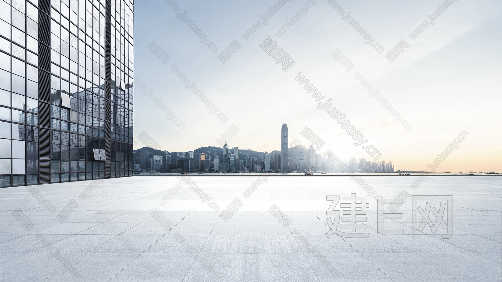 白天城市外景3d贴图下载[ID:115826463]_建e贴图