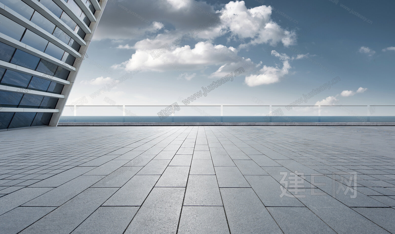 白天城市外景3d贴图下载[ID:115826562]_建e贴图