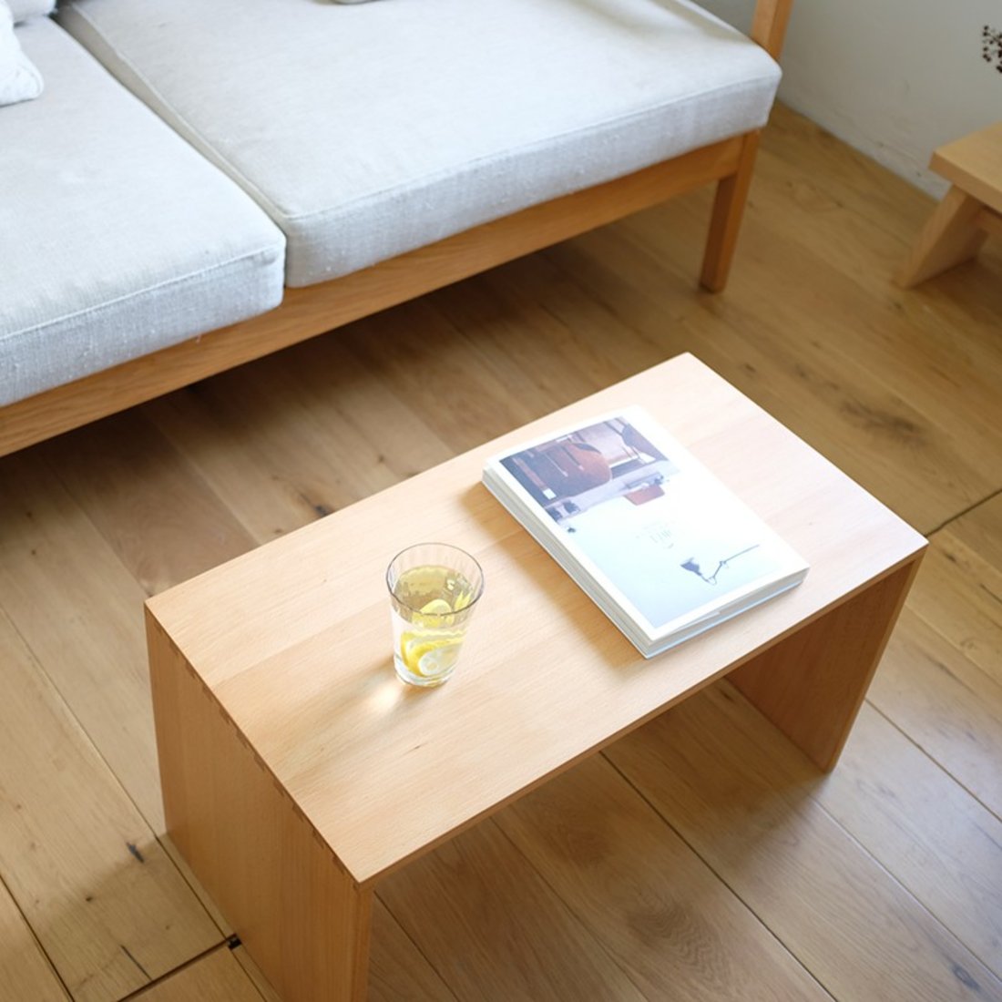 黑胡桃实木日式简约小茶几