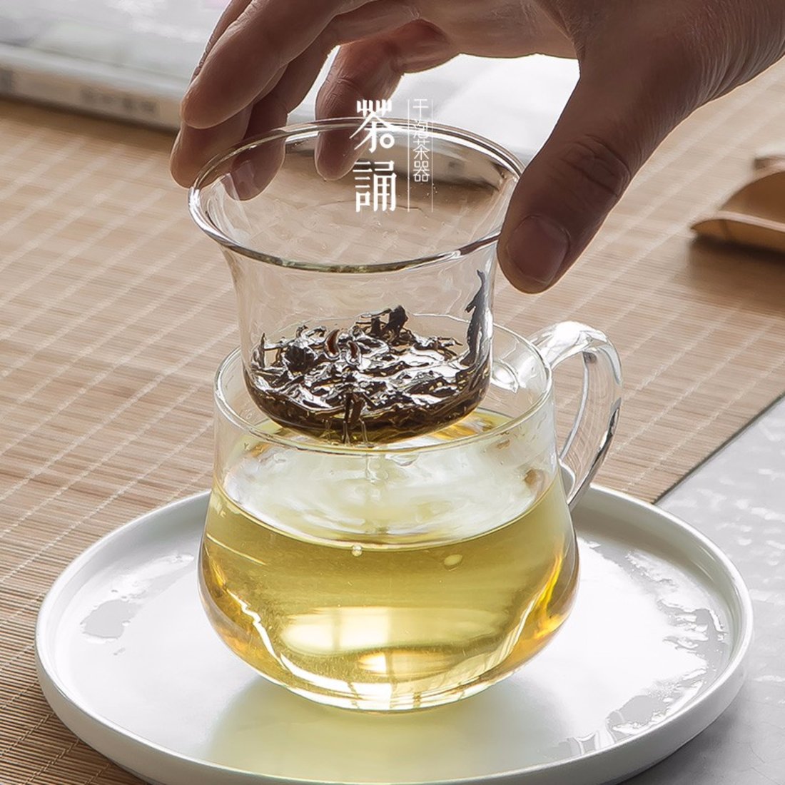 「花茶杯」玻璃茶杯