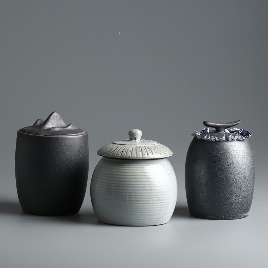 「茶叶罐」禅静陶瓷茶叶罐,百诗园茶诵,建e优选,设计师原创家具品牌