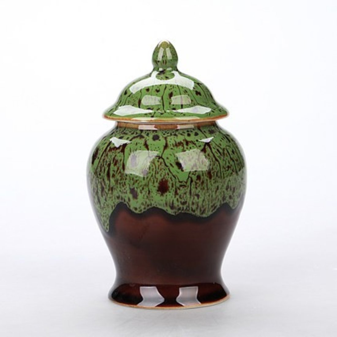 「茶叶罐」密封窑变陶瓷茶盒