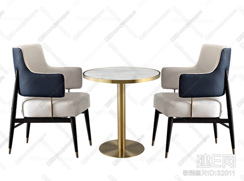 新中式桌椅组合