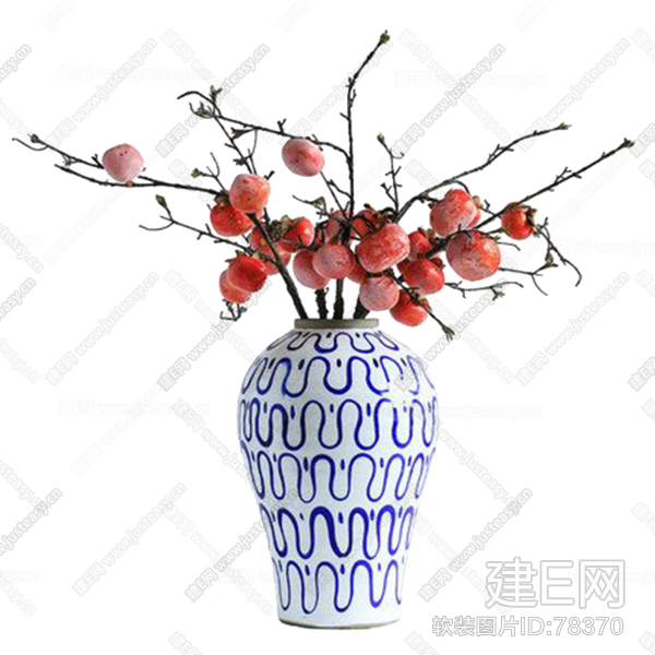 新中式花瓶